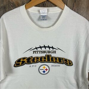 NFL Pittsburgh Steelers Vintage 90s Graphic T-Shirt Adult Size Large AAA Tag